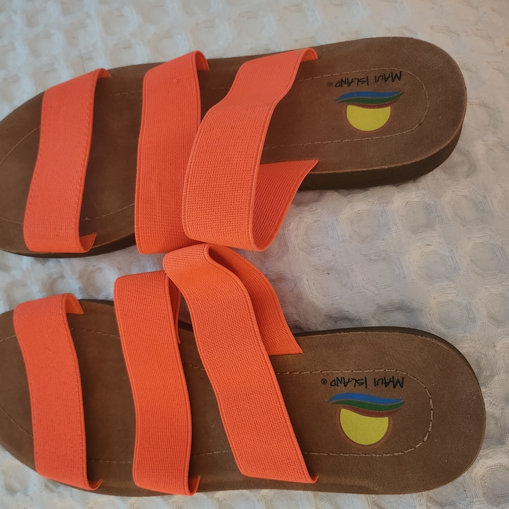 Women's Orange Sandals